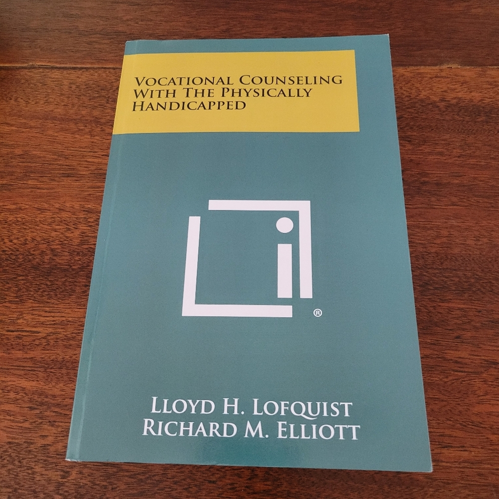 Vocational Counseling with the Physically Handicapped Paperback Book